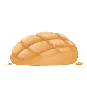 Melon Pan oshii keki lyon patisseries dessiné lyon